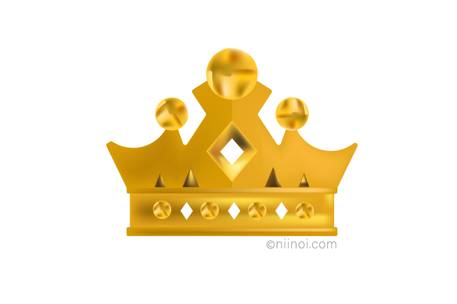 Kings golden crown